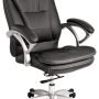 silla ejecutiva negra